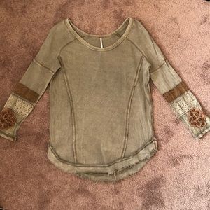 Free People Thermal Shirt